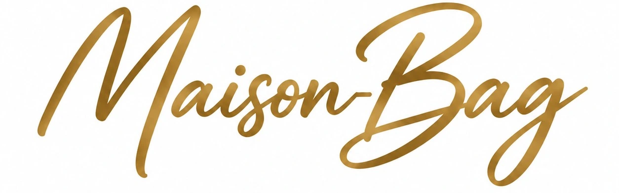 Maison Bag — logo original dorado